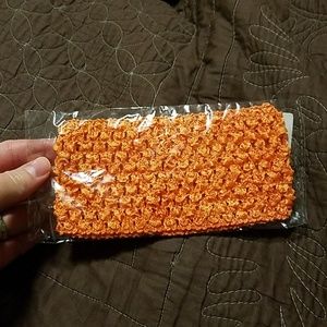 NEW orange headband / tutu waistband